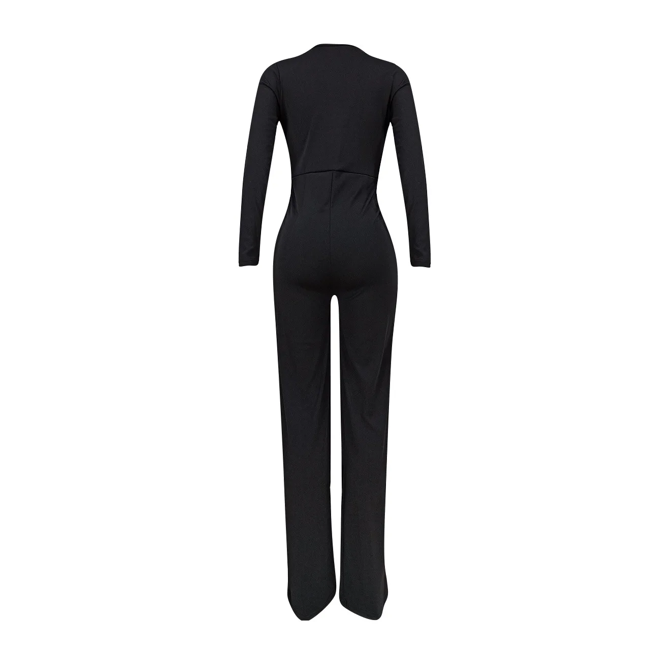 

Sexy Bodycon Jumpsuits For Women Elegant Clothes 2020 Long Sleeve V Neck Party Club Rompers Womens Jumpsuit Black Red Overalls
