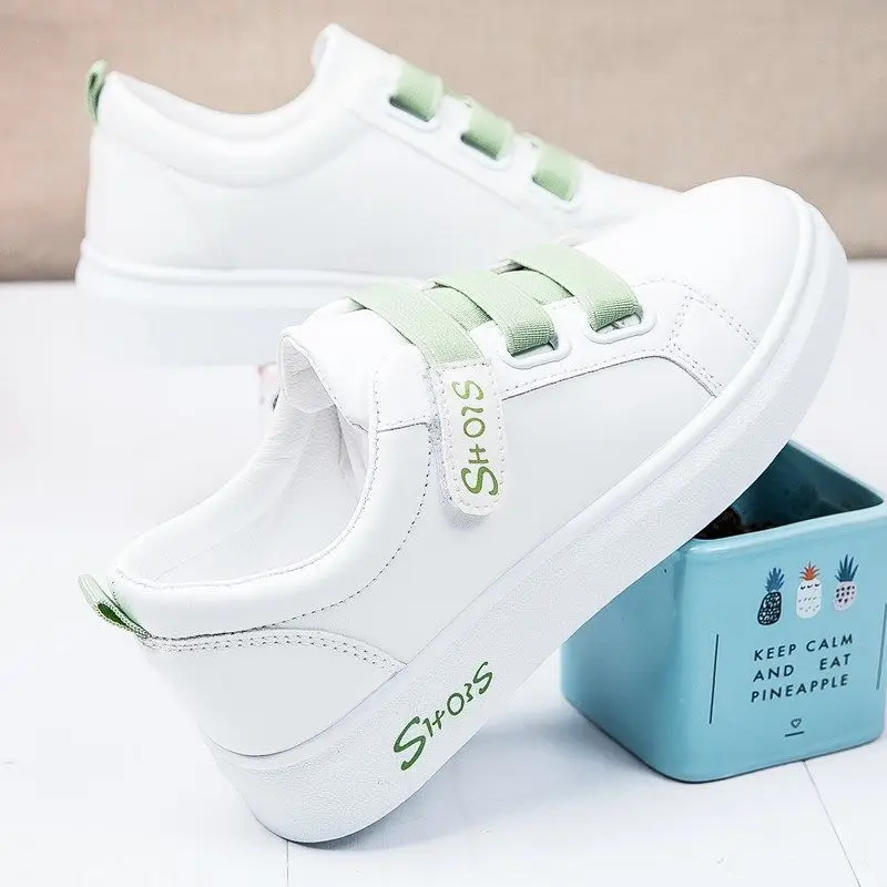 

Girls' 2021 spring and summer new children's small white shoes big children's breathable sports shoes primary school students'