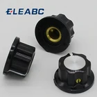 10 шт бакелит ручка поворотная ручка для выключателя горшка, A01 D 20 мм H 12 мм Диаметр отверстия 6 мм