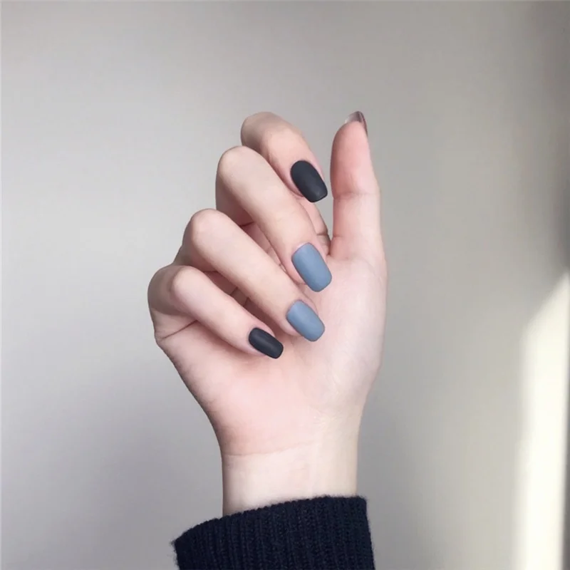 24 шт матовые накладные ногти с квадратной головкой | Красота и здоровье