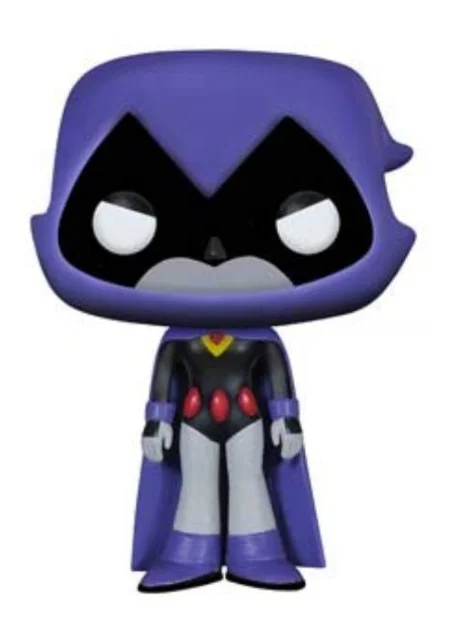 108 no box Funko Pop The Crow Teen Titans Go Raven виниловые фигурки игрушки куклы Коллекция ПВХ фигурка игрушка модель игрушки подарки на Хэллоуин - Цвет: 108 no box