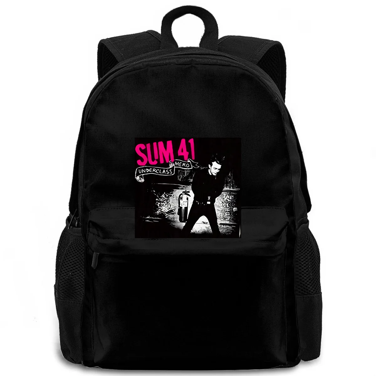 

SUM 41 Underclass Hero Deryck Whibley Stranger Things Design New Cartoon Character women men backpack laptop travel school
