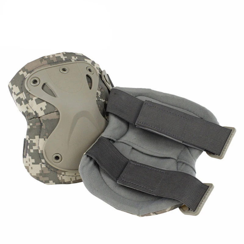 Хит! Наколенники и налокотники протектор армейский тактический Пейнтбол