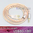 Посеребренный защитный коаксиальный кабель для наушников LN007170 OCC для фостекса TH900 MKII MK2
