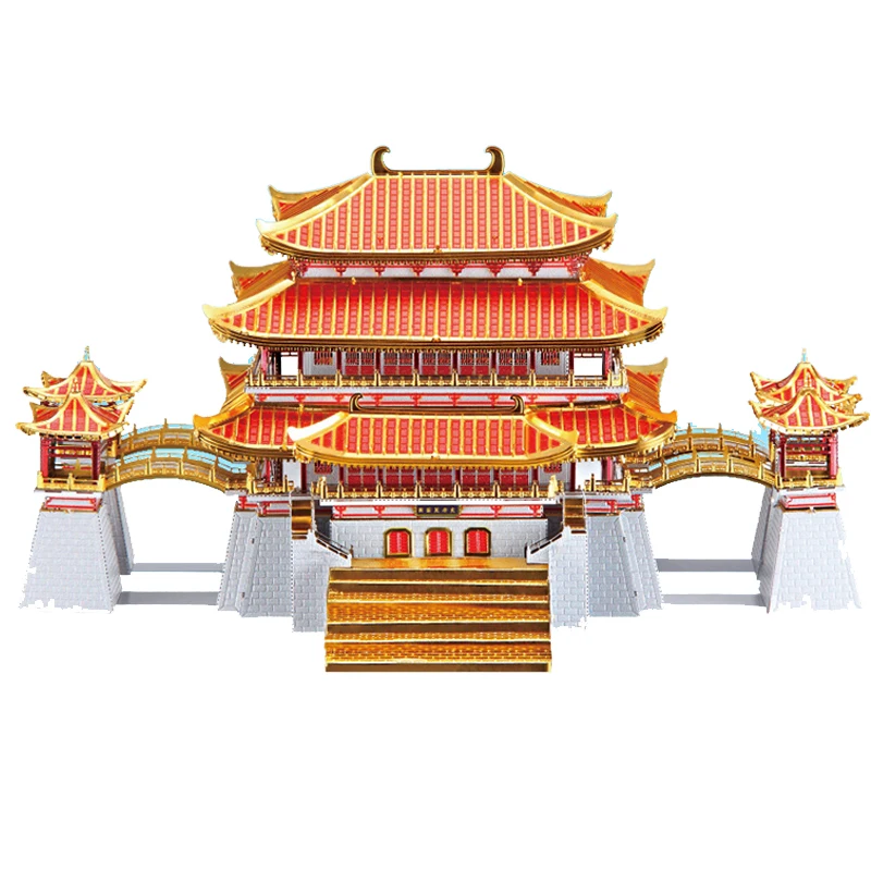 

TANG PARADISE piececool P129-RG 4 sheets 420 parts 3d Metal Assembly Model Jigsaw puzzle Toys Gifts for Children
