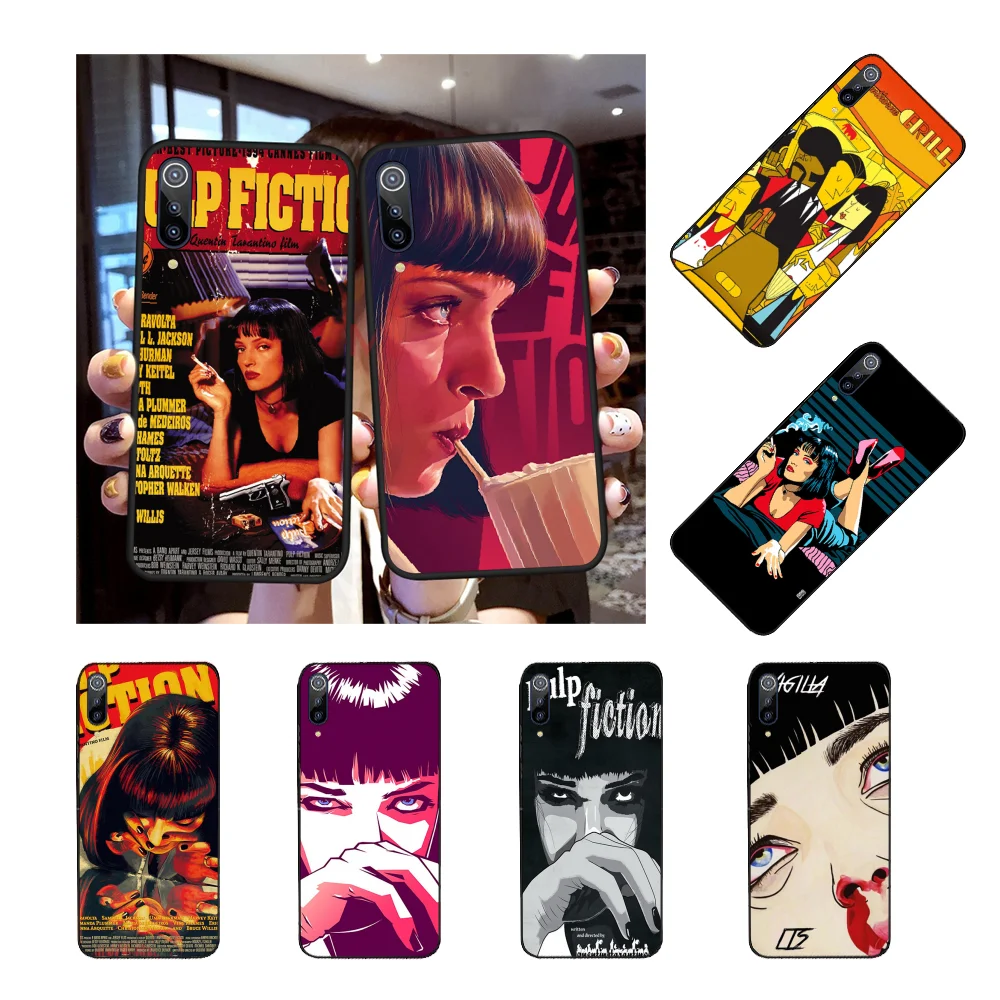 Чехол для телефона мягкий силиконовый черный Redmi Note 8 8A 7 6 6A 5 5A 4 4X 4A Go Pro Plus