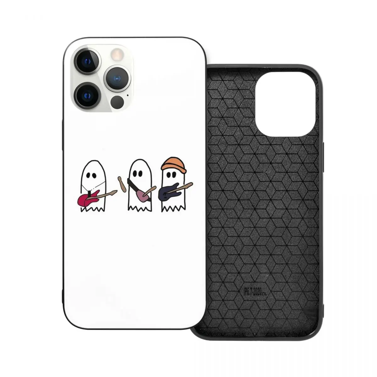 

Phantoms From Julie PC Glass TPU Phone Cover for iPhone 13 12 11 Xs Xr X Pro Max Mini 7 8 Se2 Plus 6 6S