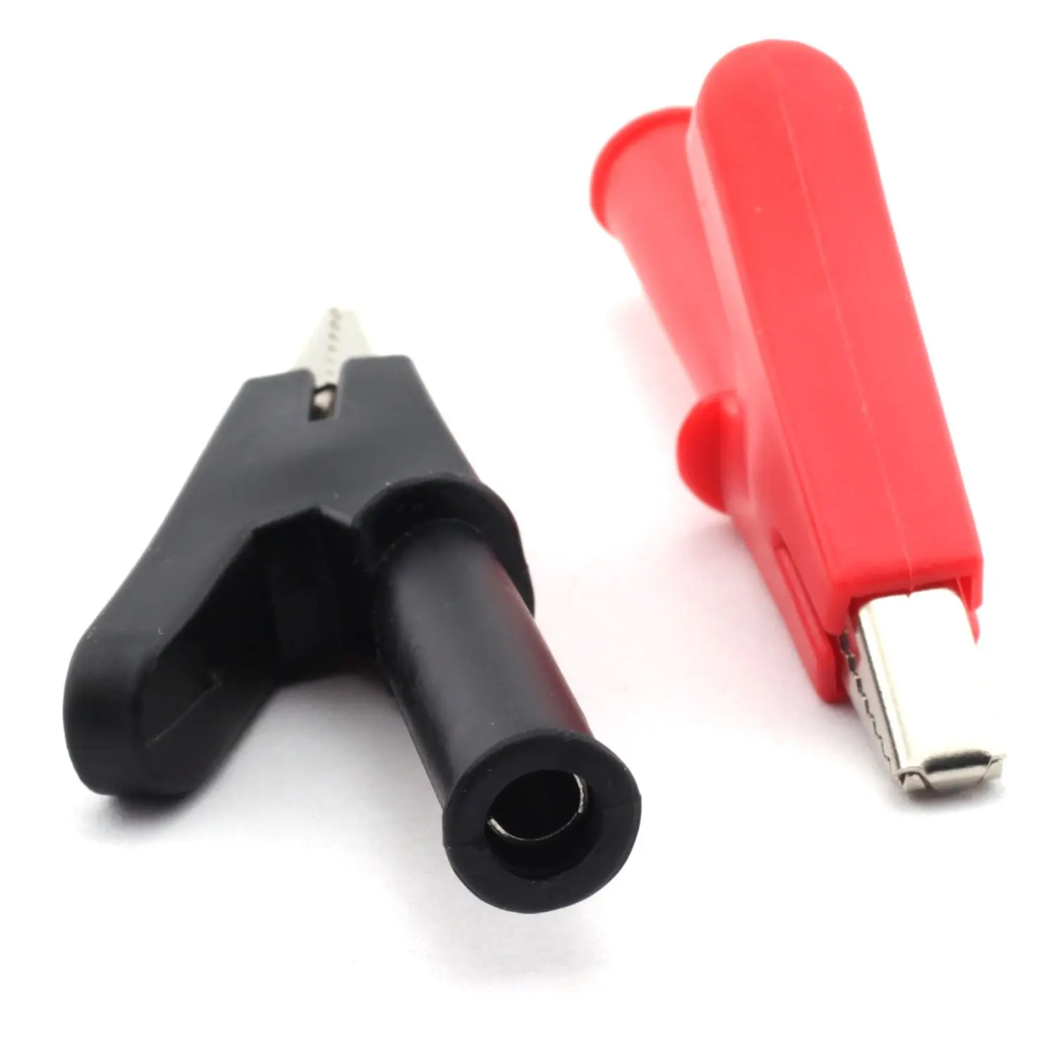 Электрический зажим типа Аллигатор сделай сам из металла 2 шт. 15 А для проверки