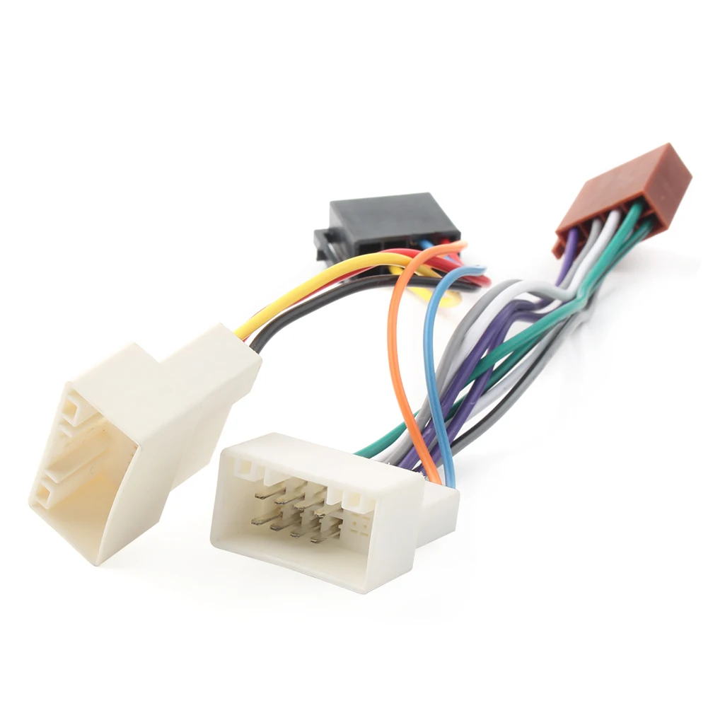 Автомобильный жгут проводов ISO стерео радио разъем адаптер для ткацкого станка