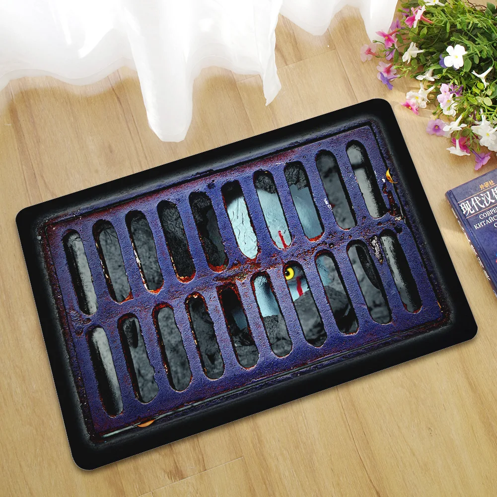 

Rubber 3D Doormat for Entrance Door Bathroom Welcome Entrance Door Mat Funny Bath Kitchen Floor Mats Non-slip Rectangle