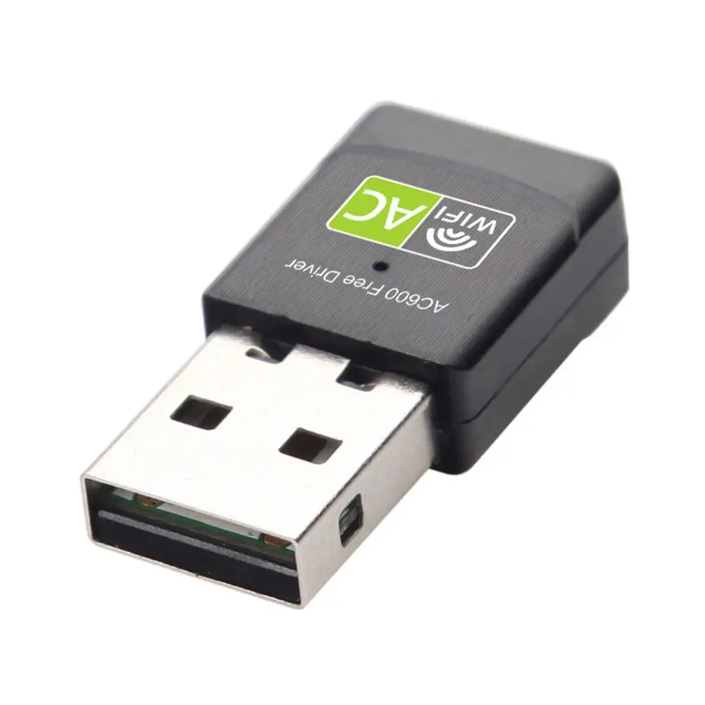 USB беспроводной Wifi адаптер 600 Мбит/с AC двухдиапазонный 2 4G 5 ГГц встроенный pcb