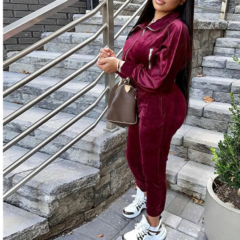 

Повседневная Женская толстовка из двух предметов с длинным рукавом, топы, спортивные брюки, спортивные костюмы, одежда для отдыха, женские п...