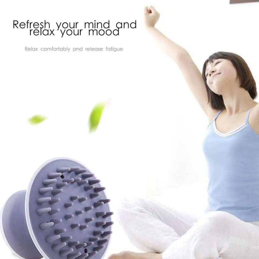 Массажер для головы электрическая ионная расческа салонная щетка волос Красота