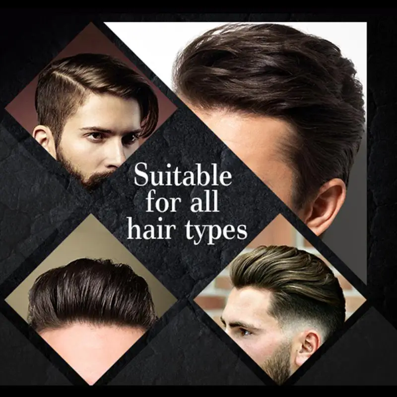 Натуральная Повседневная стильная глина для волос матовая Современная