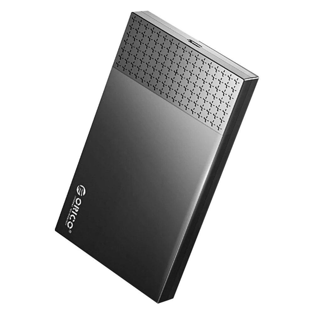 

HDD Case with USB Cable Pouch New ORICO 2526C3 Type-C Hard Drive Disk Case 2.5 inch SATA HDD SSD Mobile Enclosure