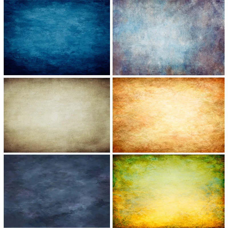 

SHUOZHIKE Art Fabric Gradient Vintage Abstract Photography Background Portrait Photo Backdrops Studio Props 211110 HS-03