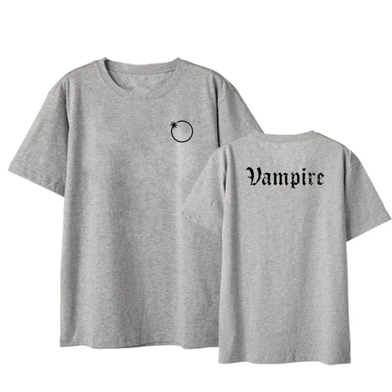Kpop IZONE Vampire Album t shirts Hip Hop Casual Loose Clothes T-shirt Short Sleeve Tops | Женская одежда