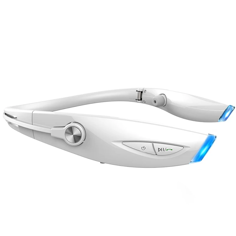 Горячие ZEALOT H1 Bluetooth наушники Спортивная Шейная гарнитура беспроводные наушники Bluetooth гарнитура Sweatproof Складная с микрофоном для спортзала