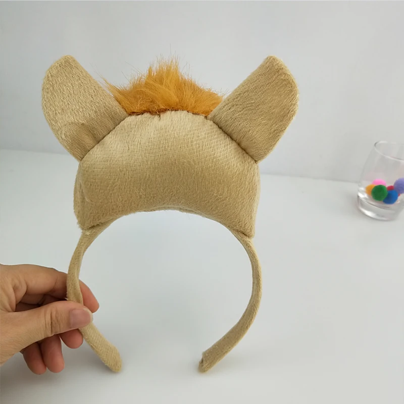 Взрослый животный 3D повязка на голову с изображением лошади галстук бабочка