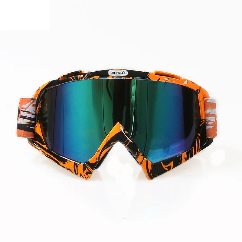 FJ04-K-K01 Зимние спортивные лыжные снежные очки сноуборд снегоход Аксессуары стекло gafas очки лыжные снегоходные очки gogle snowboardowe - Цвет: FJ04-K-K01