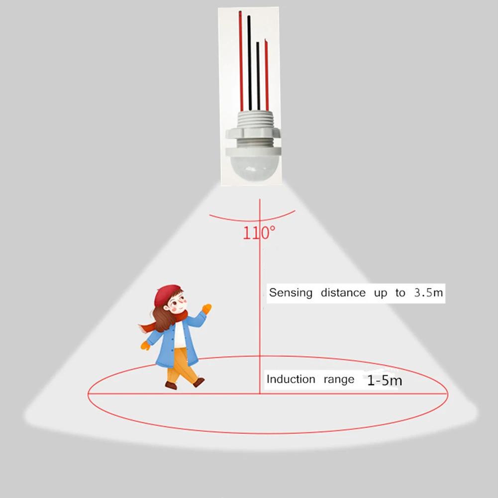 Мини светильник Переключатель PIR Сенсор детектор умный переключатель