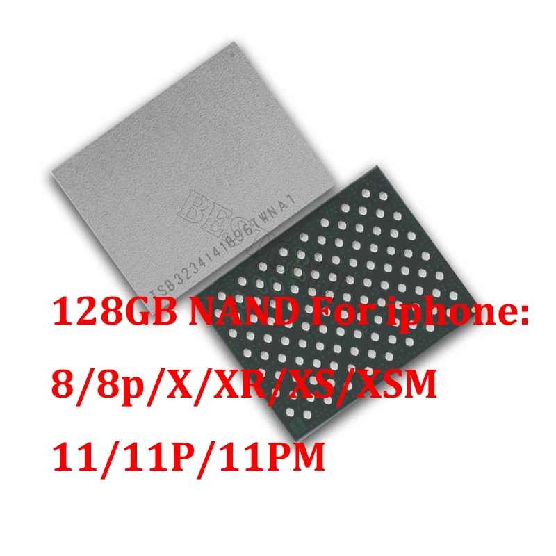 

128GB 128G Hardisk HDD NAND Memory IC chip For iPhone 8 8Plus X XR XS XSMax 11 11 Pro Max