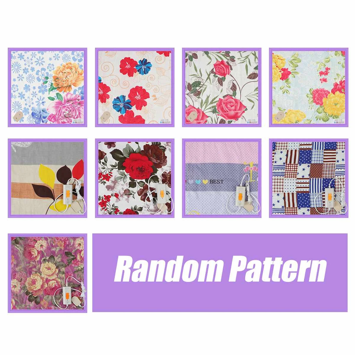 

40x40cm Pet Electric Heating Pad Blanket 220V 20W Dog Cat Bunny Electric Heater Mat Blanket Bed Heated Seat Winter Body Warmer