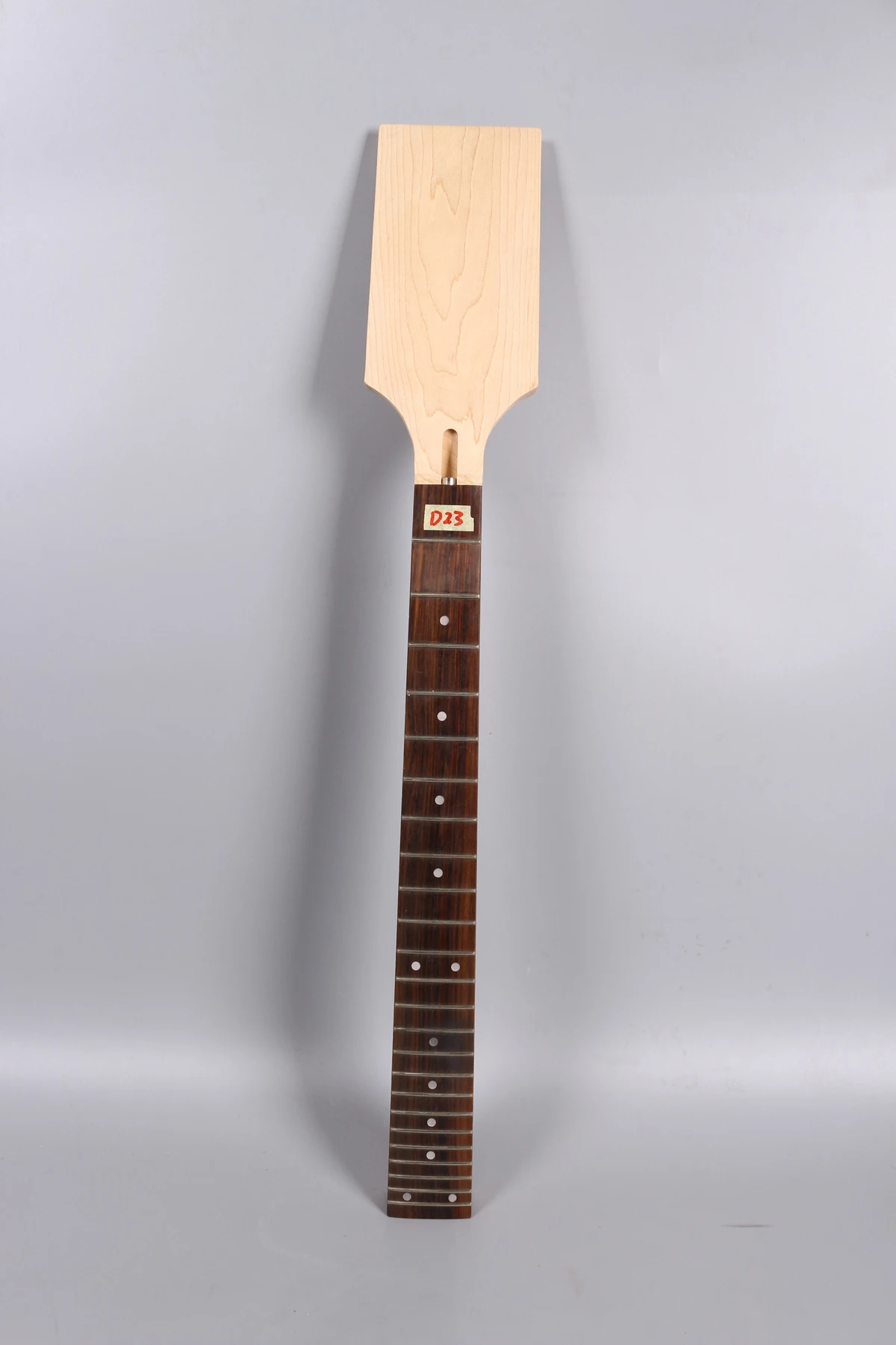 

B9 Bass Guitar Neck 24 Fret 34 Inch Maple Rosewood DOT Inlay Paddle Head NUT WIDTH 42MM HEEL WIDTH 65MM
