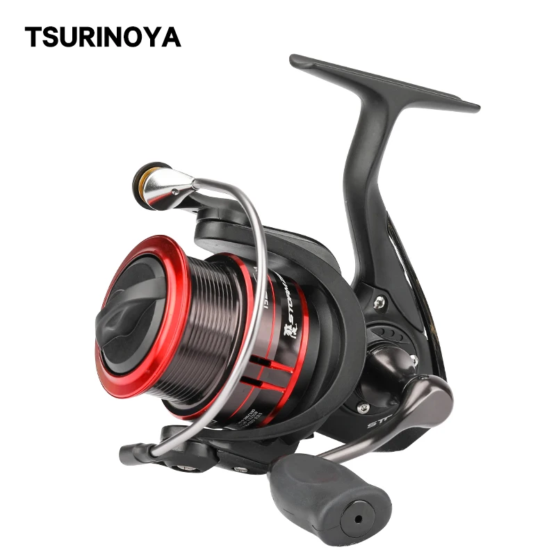 

TSURINOYA ST 2000 2500 3000 Spinning Reel Metal Spool 9BB 5.2:1 7KG Max Drag Lightweight Carp Saltwater Fishing Reel Carretilha