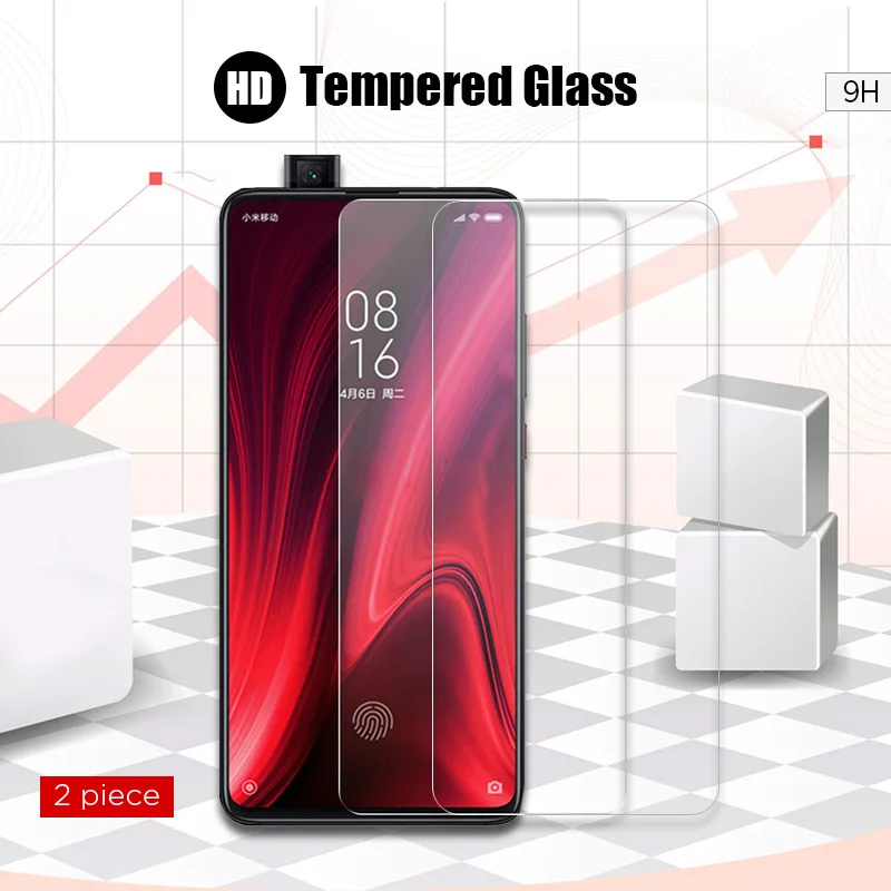 1 шт./2 шт. твердое прозрачное закаленное стекло HD для Redmi S2/Go/Pro Защита экрана Note 2 3 4