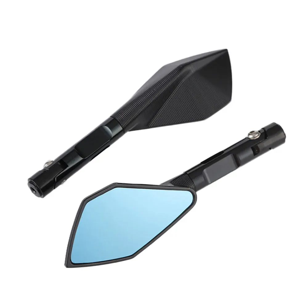 

2Pcs Universal Motorcycle Rearview Mirror moto CNC Side Mirrors For YS 150 TMAX 530 TDM 850 FZ6N MT10 C8 NMAX 155 FAZER8