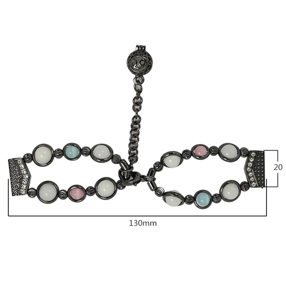 

20mm 22mm Women Metal Agate Strap Watchband for Samsung Galaxy Watch 42mm 46mm Active 2 Gear S3 Jewellery Wrist Band Bracelet