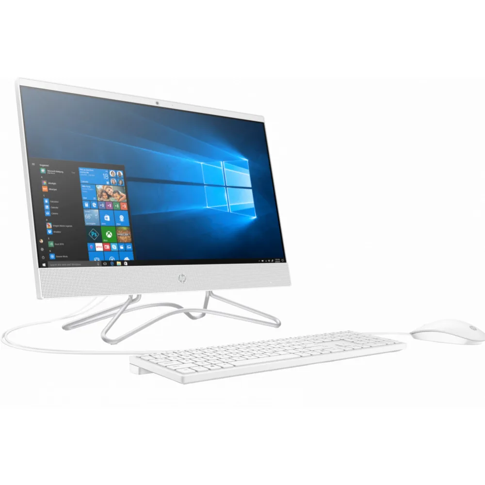 Моноблок HP 22-c1002ur white AMD Ryzen 3 3200U-4Gb-1Tb-noDVD-Vega 3-W10 6PE62EA | Компьютеры и офис