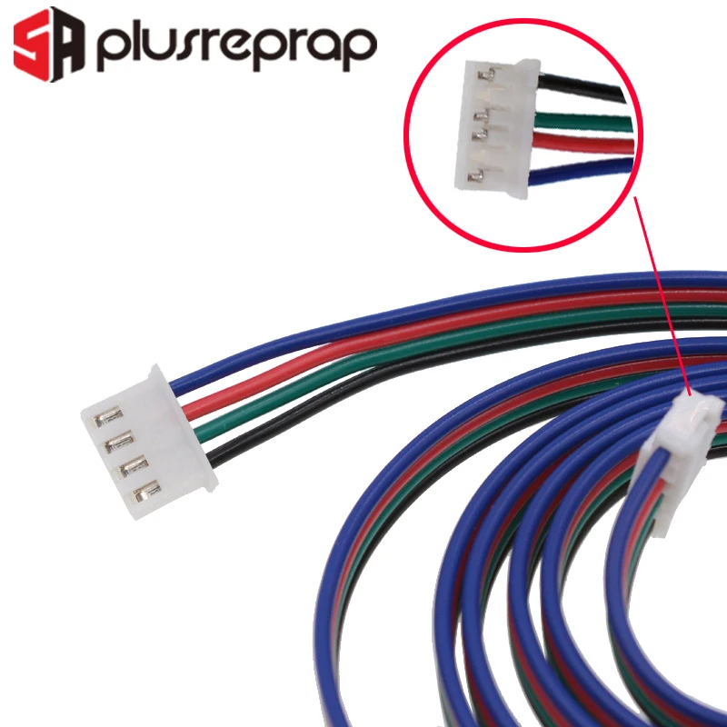 Шаговый двигатель 6pin PH2.0 до 4pin XH2.54 4-проводной 1 метр в длину Удлинительный шнур
