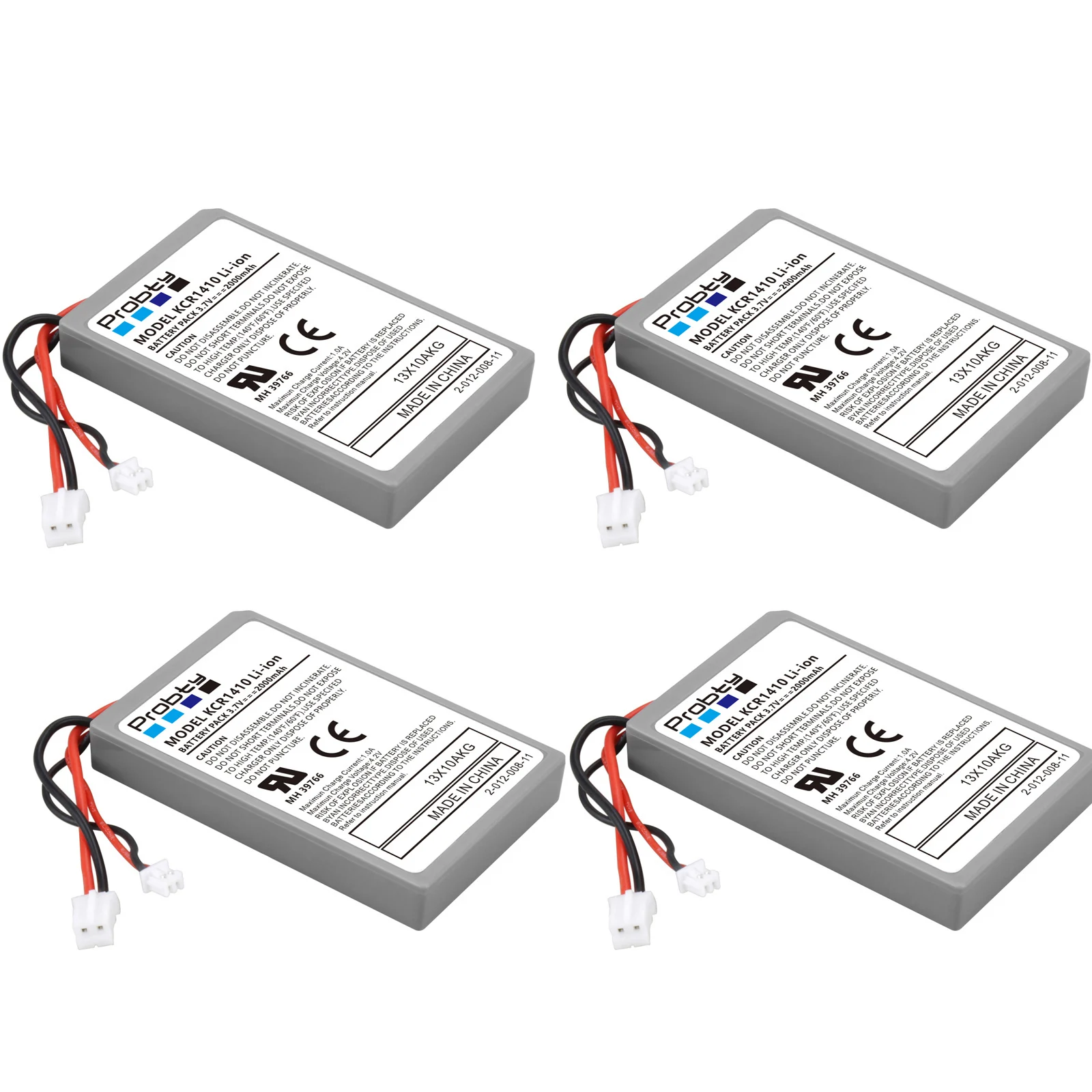 

For SONY PS4 PS4 PRo slim LIP1522 Dualshock 4 V1 V2 Wireless Controller Playstation GamePad 4x 2000mAh Rechargeable Battery