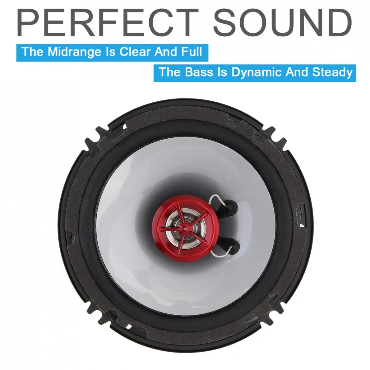 2 шт. автомобильные коаксиальные стерео динамики 6 дюймов|Коаксиальные колонки| |