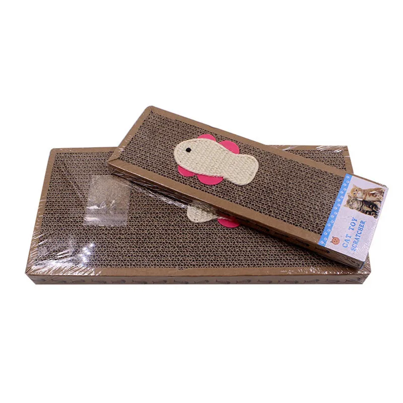 Когтеточка из гофрированной бумаги игрушка для домашних животных сизаля