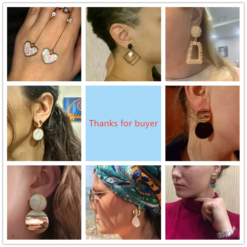 Новинка, Boho, ацетат, металлические зимние Висячие серьги, панк кулон, круглые Висячие серьги для женщин, oorbellen Brinco серьги