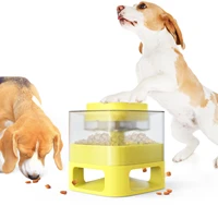 interactive dog leaking toy original funny dog food feeder dispenser slow food feeding container toy for dogs pet products