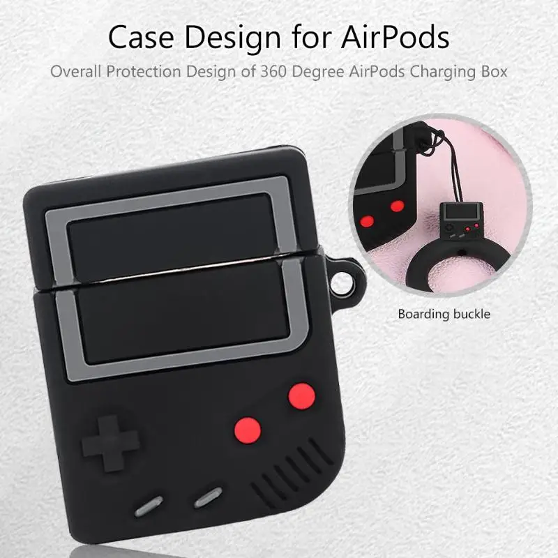 Классический игровой консоли наушники чехол для Apple Беспроводной Bluetooth гарнитура