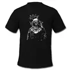 Мужская брендовая одежда 2019, футболки, повседневная мужская футболка, Лидер продаж, Мужская футболка со скелетом для дайвера, забавная летняя стильная футболка