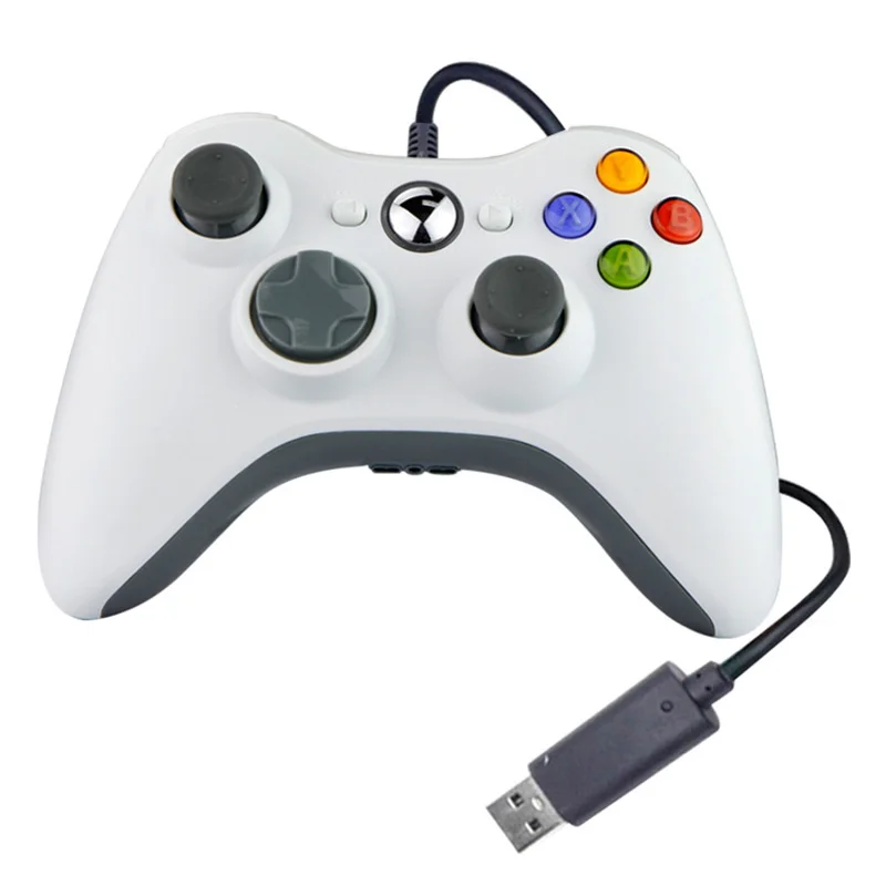 Игровой контроллер EasySMX для Xbox 360 проводной джойстик вибрация джойстика ПК Windows