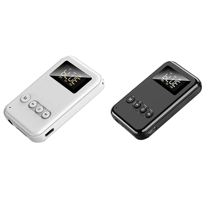 

Bluetooth приемник 2 в 1 BT V5.0 адаптер для ПК компьютера/ноутбука/автомобиля FM