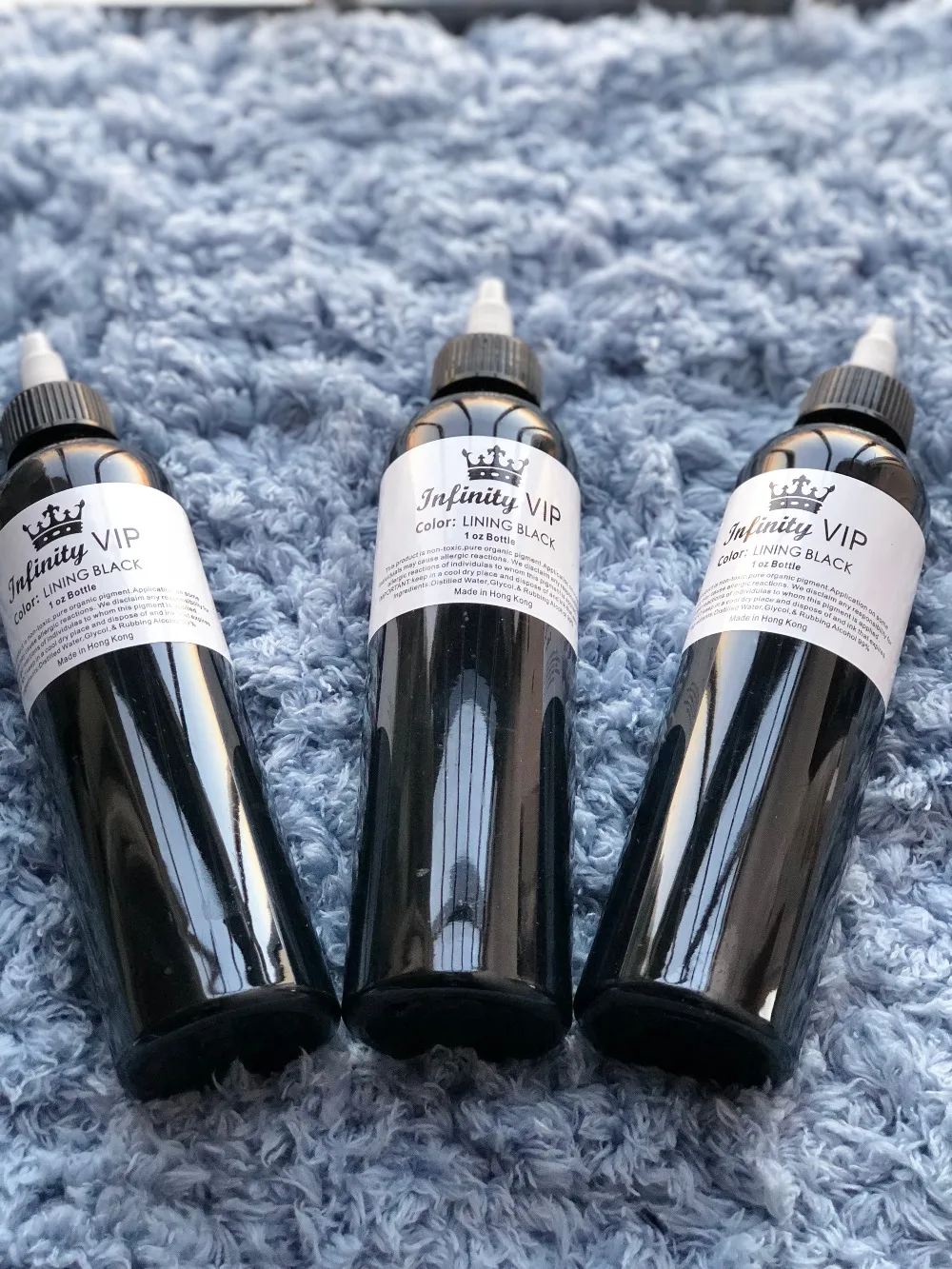 3 шт постоянных Tattoo чернила для татуировки Племенной лайнер оттеняющий пигмент