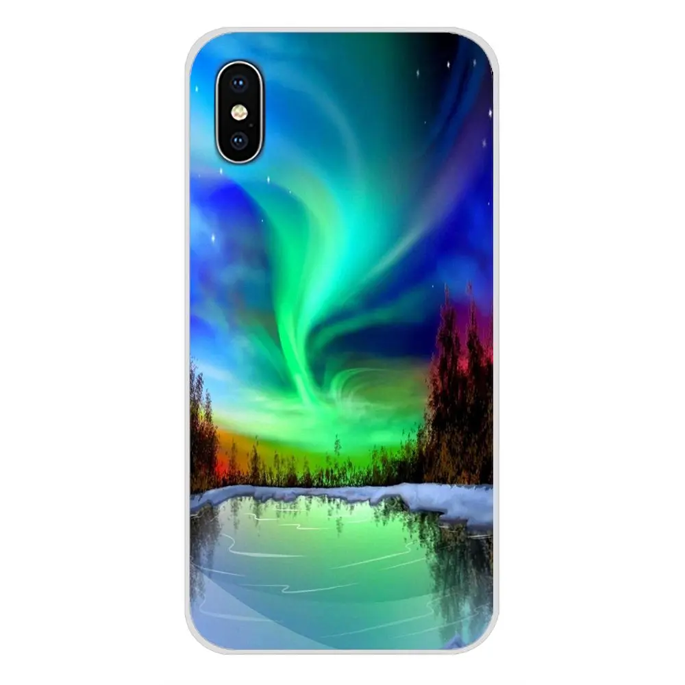 Аксессуары чехлы для телефонов Samsung A10 A30 A40 A50 A60 A70 Galaxy S2 Note 2 3 Grand Core Prime Aurora Borealis |
