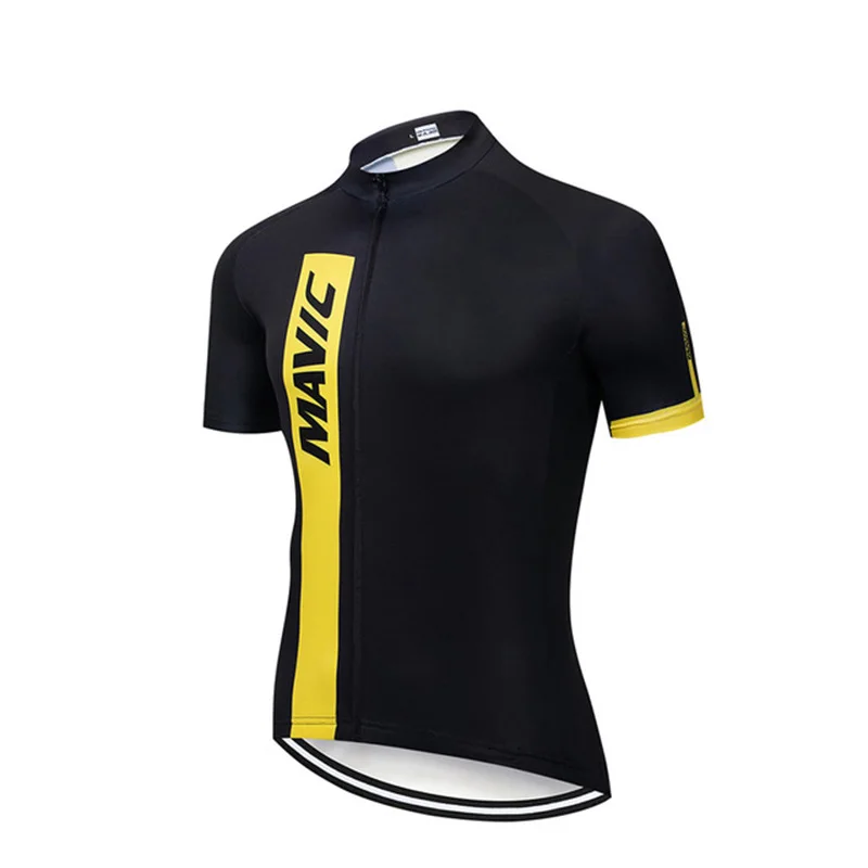 2019 Mavic Мужская велосипедная майка MTB одежда с коротким рукавом рубашка дышащая