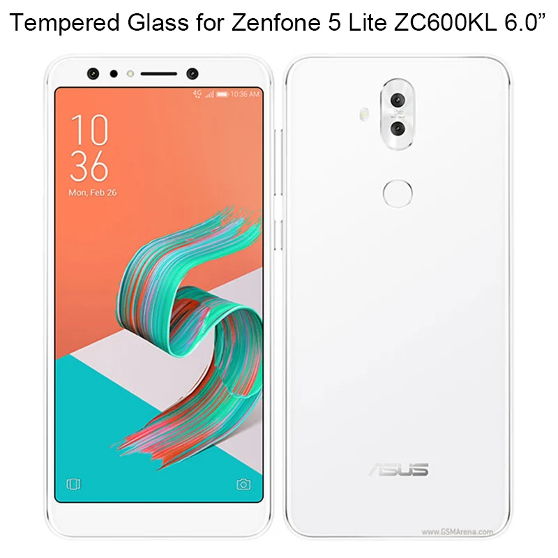 For Zenfone ZC600KL Закаленное стекло для Asus Zenfone Max Pro M1 ZB601KL 4 Max Plus 4Selfie 5 Lite 5Z стекло на ZB570TL ZC600KL ZE620KL ZC554KL ZC520KL - Цвет: For Zenfone ZC600KL