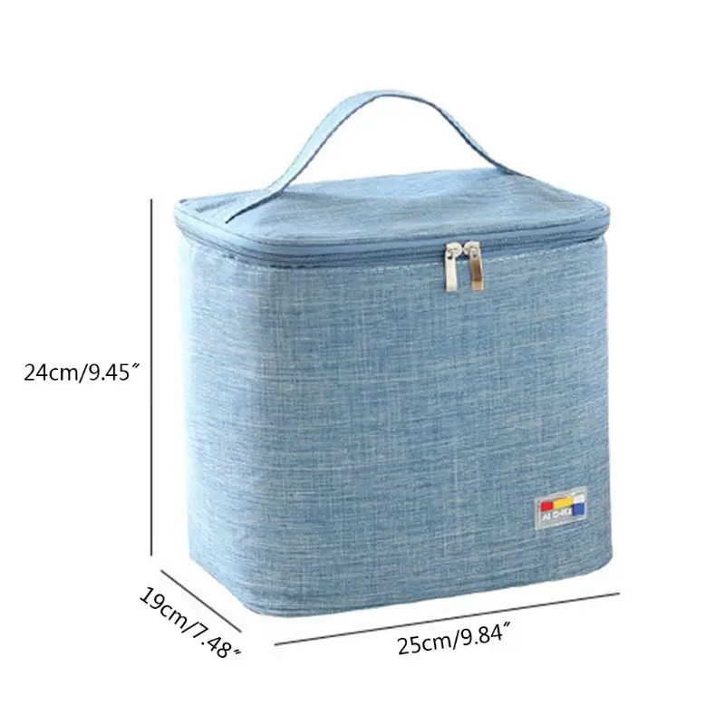 

Mummy Breastmilk Cooler Bag Portable Baby Bottles Bag Lunch Box Thermal Insulation Bags
