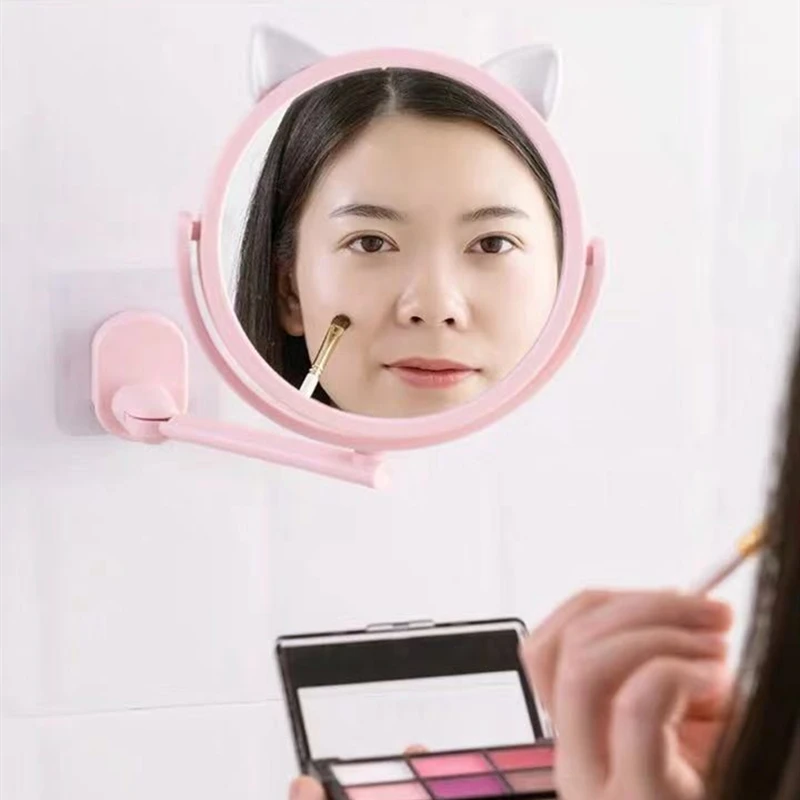 Подвесное маленькое зеркало для ванной настенное макияжа комнаты | Дом и сад