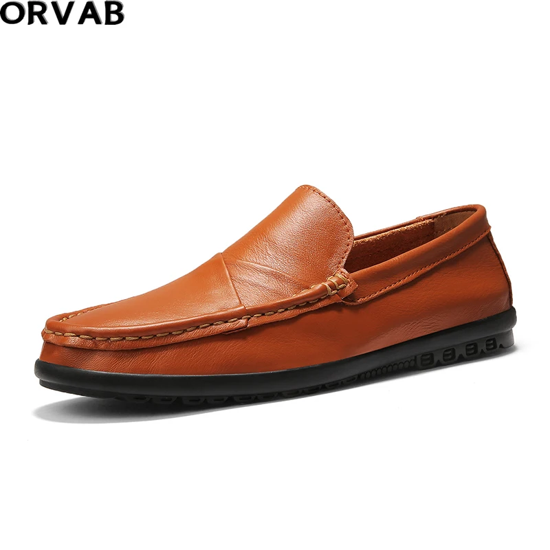 

Mens Loafers Shoes Luxury Men Fashion Casual Flat Shoes Youth Male Lightweight Breathable Shoes Wear-resistant Driving Shoes